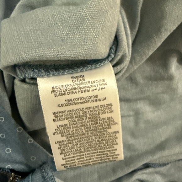 BCBGeneration Crazy Daisy Indigo Shorts - Picture 8 of 9